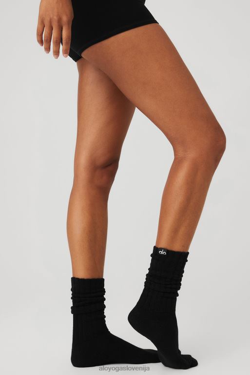 ženske nogavica za stiskanje Alo Yoga dodatki Črna X862Z953