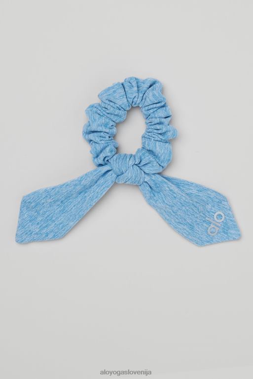 ženske alosoft rhythm scrunchie Alo Yoga dodatki ploščica modra vresa X862Z1236