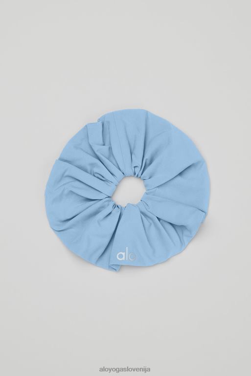 ženske prevelik scrunchie Alo Yoga dodatki ploščica modra X862Z1211