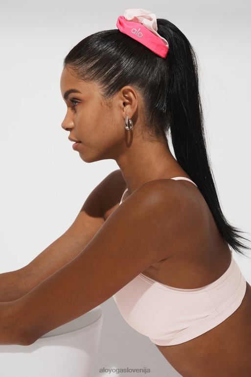 ženske prevelik scrunchie Alo Yoga dodatki roza sladkor/rožnata fuksija X862Z1208