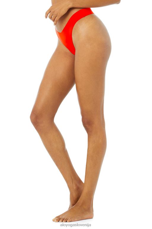 ženske airbrush nevidne tangice Alo Yoga dodatki češnja X862Z1049