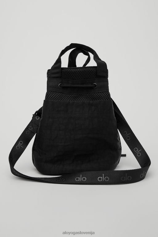 ženske uporabna torba za čez telo Alo Yoga dodatki Črna X862Z964