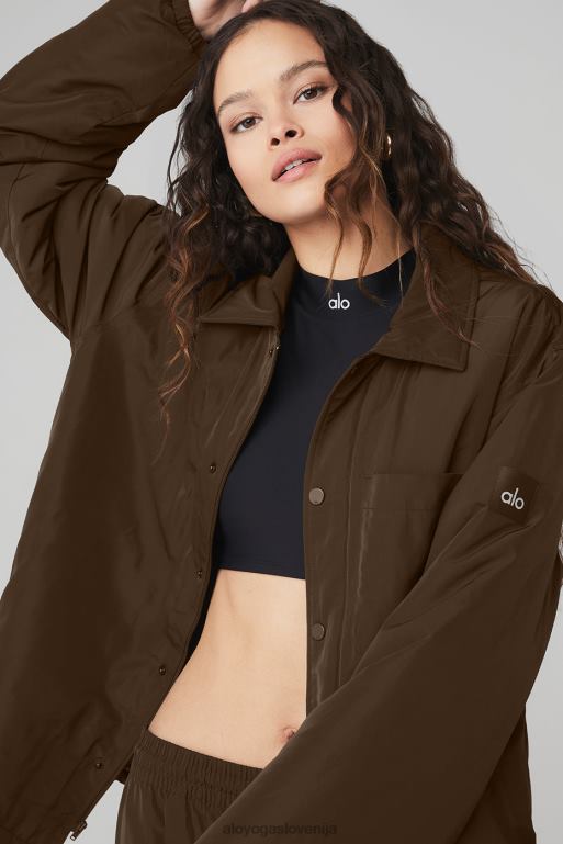 ženske legenda jakna Alo Yoga oblačila espresso X862Z758