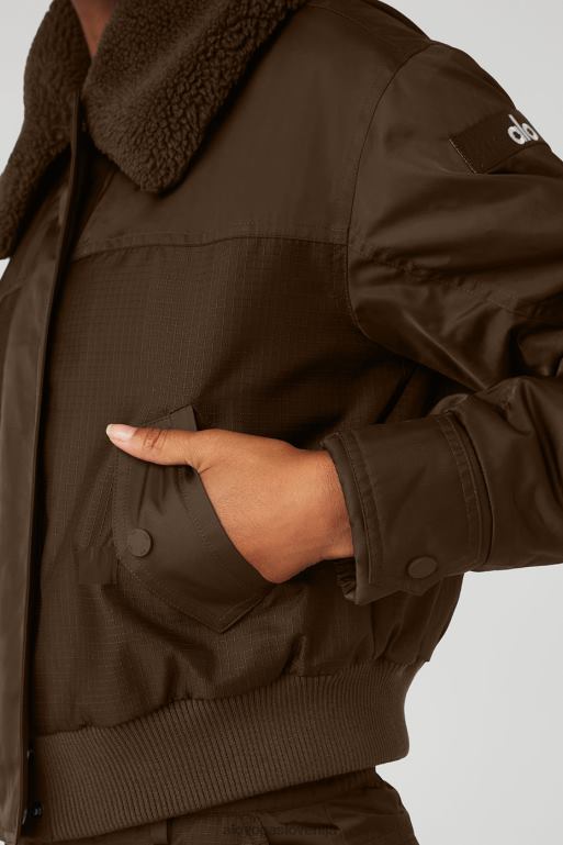 ženske ognjeni bombnik Alo Yoga oblačila espresso X862Z781