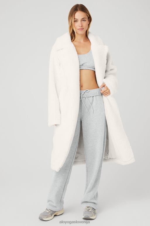 ženske prevelik jarek šerpe Alo Yoga oblačila slonovina X862Z718