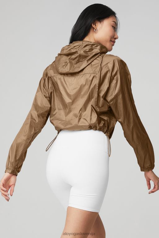 ženske sprinterska jakna Alo Yoga oblačila gramoz X862Z783