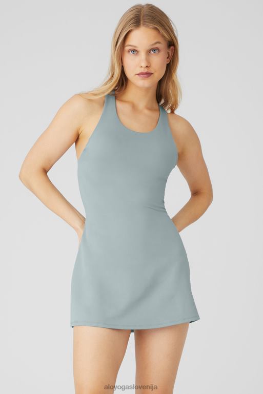 ženske airlift fly obleka Alo Yoga oblačila kozmično siva X862Z903