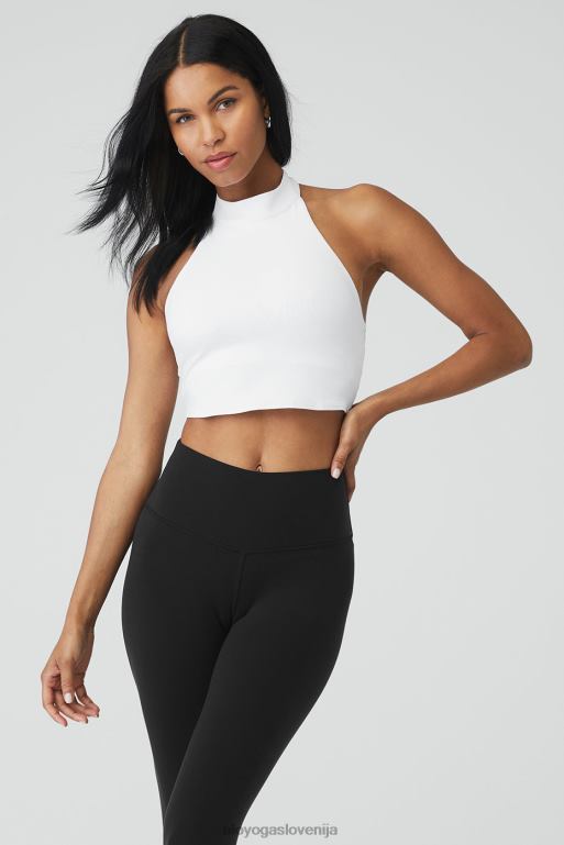 ženske Airbrush Millennial modrček Alo Yoga oblačila bela X862Z382