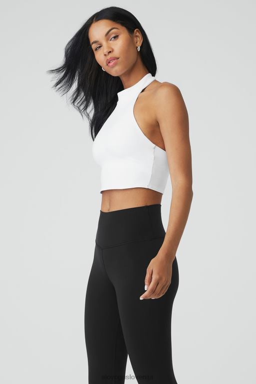 ženske Airbrush Millennial modrček Alo Yoga oblačila bela X862Z382