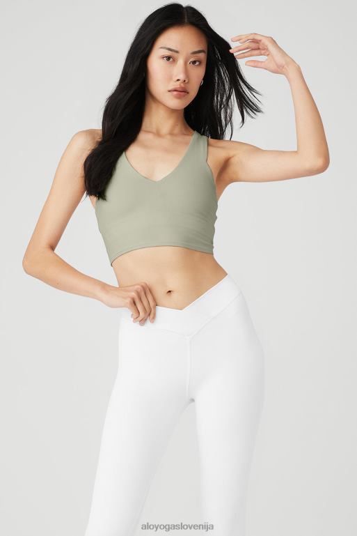 ženske Airbrush pravi modrček Alo Yoga oblačila apnenec X862Z370