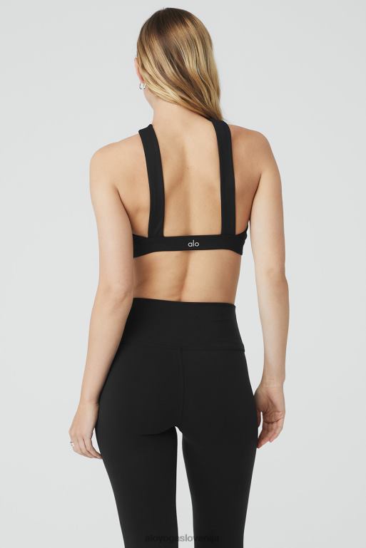 ženske airbrush namembni nedrček Alo Yoga oblačila Črna X862Z572
