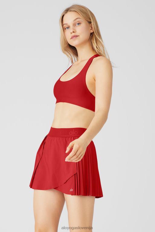 ženske airlift prednost dirkalni nedrček Alo Yoga oblačila klasična rdeča X862Z494