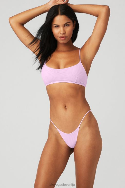 ženske nedrček Airmesh Venus Alo Yoga oblačila sladkorna sliva roza X862Z524