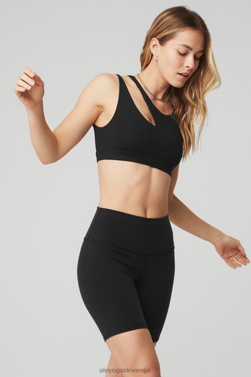 ženske nedrček s šiltom Alo Yoga oblačila Črna X862Z542