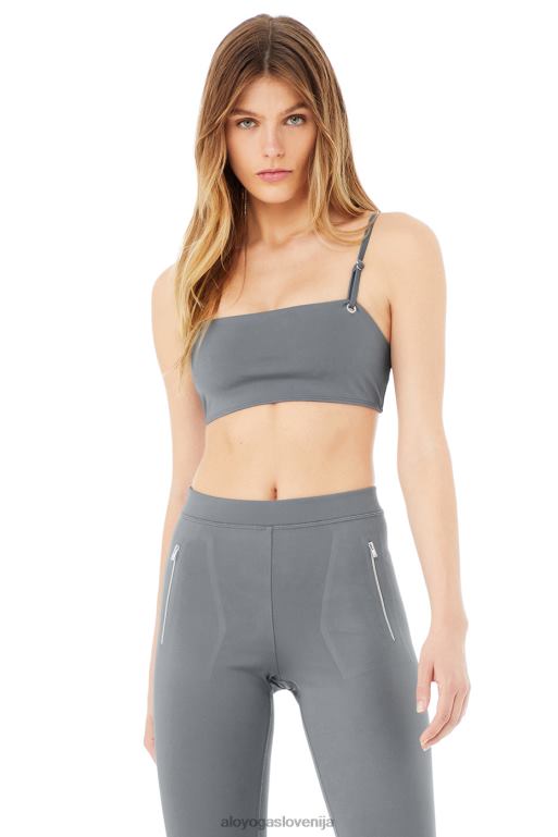 ženske nedrček za iskanje vznemirjenja Alo Yoga oblačila jekleno modra X862Z1169