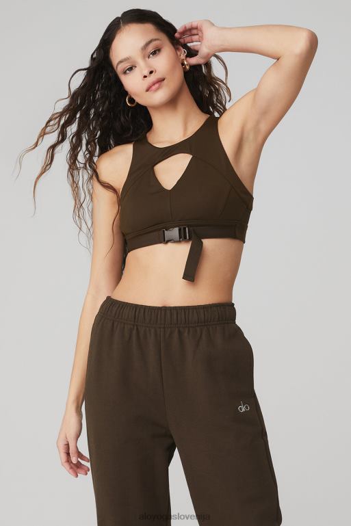 ženske ujemi vibe nedrček Alo Yoga oblačila espresso X862Z1215